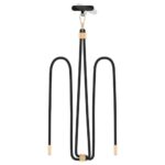 Cits mobilo telefonu aksesuārs Tech-Protect  Tech-Protect C2S Rope Crossbody Strap Leash - Black 