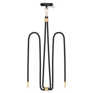 Kitas telefono priedas Tech-Protect  Tech-Protect C2S Rope Crossbody Strap Leash - Black 