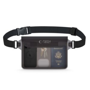 Cits mobilo telefonu aksesuārs Tech-Protect  Tech-Protect UWP10 Waterproof Bag - Black 