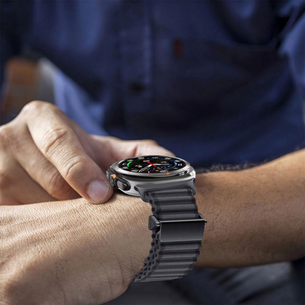 Muu telefoni lisavarustus Tech-Protect Tech-Protect Weave Pro strap for Samsung Galaxy Watch Ultra (47 mm) - black