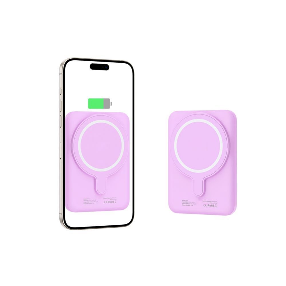 Other Phone Accessory Tech-Protect Tech-Protect LifeMag MagSafe PB10 5000mAh Power Bank - Pink