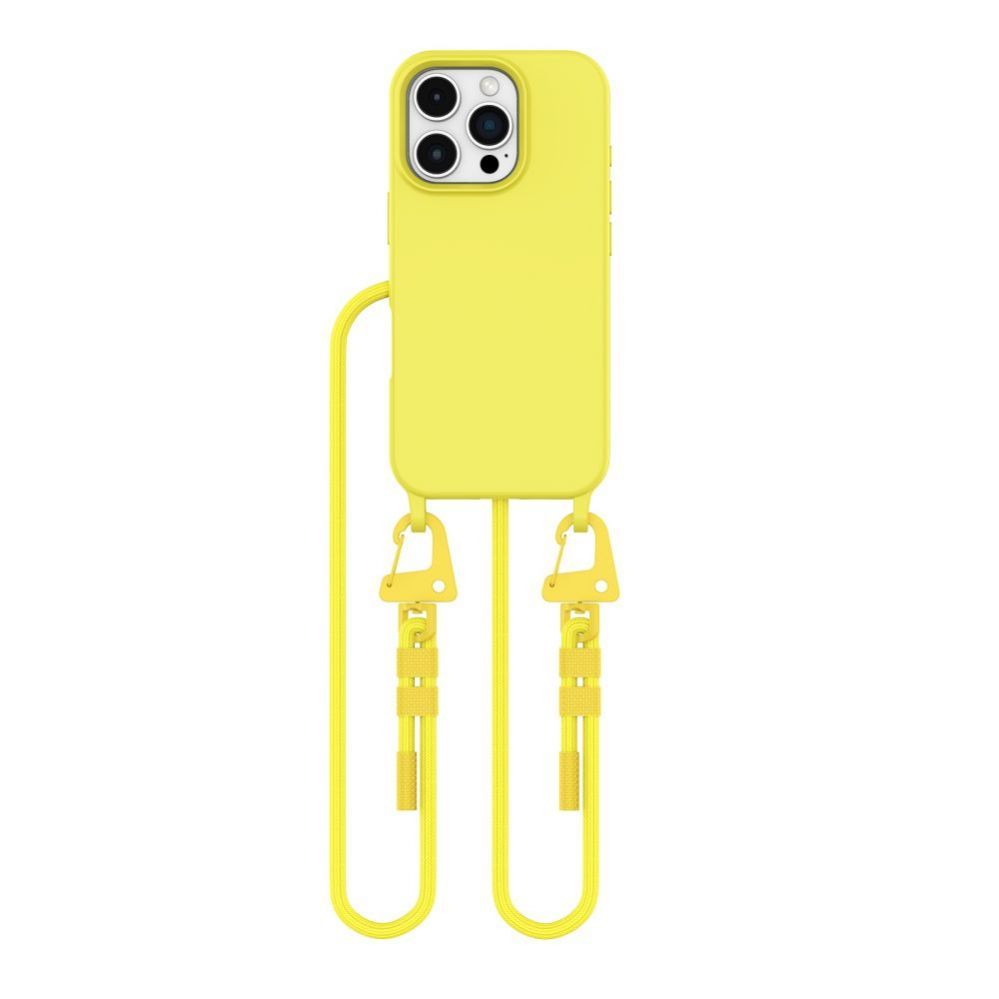 Muu telefoni lisavarustus Tech-Protect Tech-Protect MagNecklace MagSafe Case with Lanyard for iPhone 16 Pro Max - Yellow