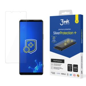 Apsauginė plėvelė 3MK  Antibacterial protective film 3mk SilverProtection+ for Sony Xperia 1 III 5G 