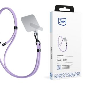 Cits mobilo telefonu aksesuārs 3MK  Smartphone Lanyard 3mk EasyClip - Purple 