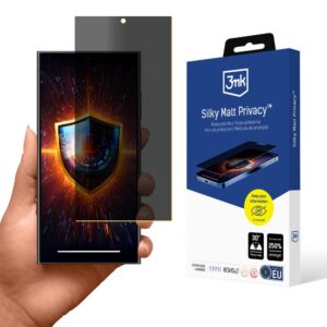 Cits mobilo telefonu aksesuārs 3MK  Privacy film matte 3mk Silky Matt Privacy for Samsung Galaxy S24 Ultra 