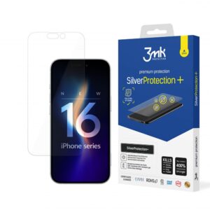 Cits mobilo telefonu aksesuārs 3MK  Antibacterial protective film 3mk SilverProtection+ for iPhone 16 