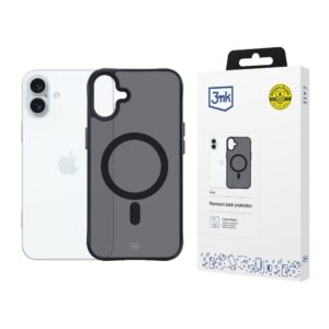 Other Phone Accessory 3MK  3mk Smoke MagCase with MagSafe for iPhone 16 Plus - semi-transparent 