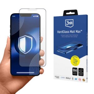 Cits mobilo telefonu aksesuārs 3MK  Matte tempered glass 3mk HardGlass Matt Max for iPhone 13 / 13 Pro / 14 