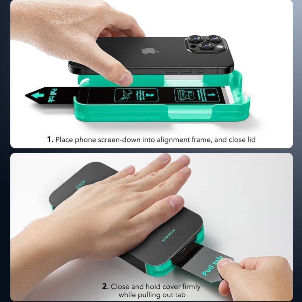 Muu telefoni lisavarustus ESR TEMPERED GLASS ESR ARMORITE IPHONE 16 PRO BLACK