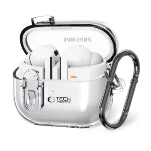Kitas telefono priedas Tech-Protect  TECH-PROTECT FLEXAIR Samsung GALAXY BUDS 3 / 3 PRO CLEAR 