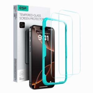 Muu telefoni lisavarustus ESR  ESR Tempered Glass 2-PACK for iPhone 16 - transparent 