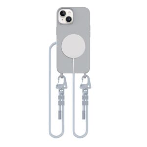 Cits mobilo telefonu aksesuārs Tech-Protect  Tech-Protect MagNecklace MagSafe iPhone 13 Case - Gray 