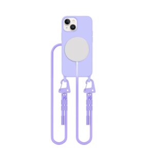 Cits mobilo telefonu aksesuārs Tech-Protect  Tech-Protect MagNecklace MagSafe iPhone 13 MINI Case - Lavender 
