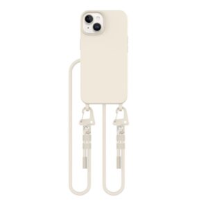 Cits mobilo telefonu aksesuārs Tech-Protect  Tech-Protect MagNecklace MagSafe iPhone 15 Case - Beige 