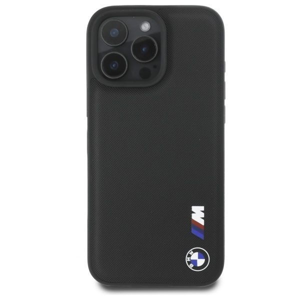 Other Phone Accessory BMW BMW Smooth Rubber Logo iPhone 16 Pro Max Case - Black