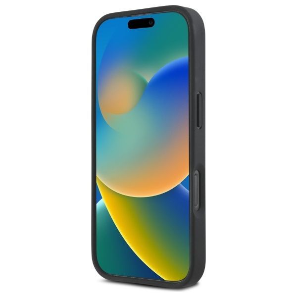 Muu telefoni lisavarustus DKNY DKNY Repeat Pattern Stack Logo MagSafe iPhone 16 Pro Case - Black