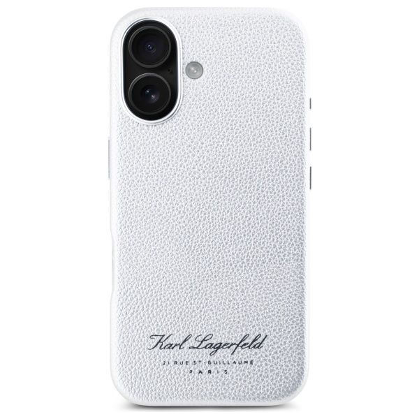 Other Phone Accessory Karl Lagerfeld Karl Lagerfeld KLHCP16SPGWCMKHG iPhone 16 6.1" hardcase gray/grey hotel RSG