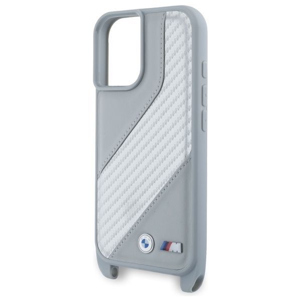 Other Phone Accessory BMW BMW M Edition Carbon Stripe & Strap iPhone 16 Case - Gray