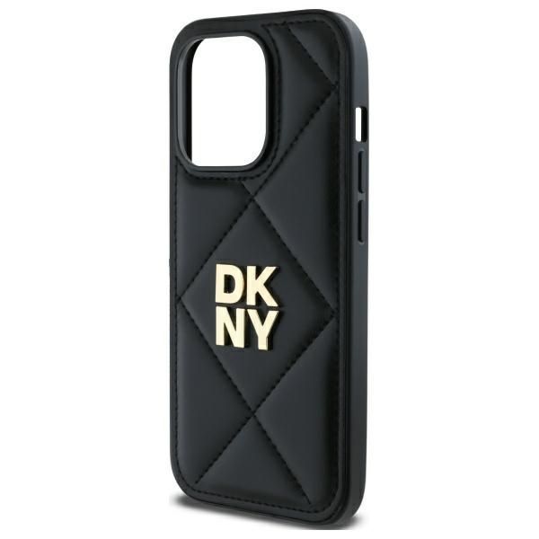 Muu telefoni lisavarustus DKNY DKNY Quilted Stack Logo iPhone 14 Pro Max Case - Black