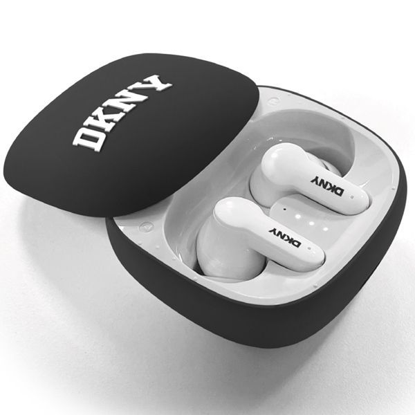 Muu telefoni lisavarustus DKNY DKNY TWS BT 3D Rubber Matte Finish Bluetooth Headphones - Black