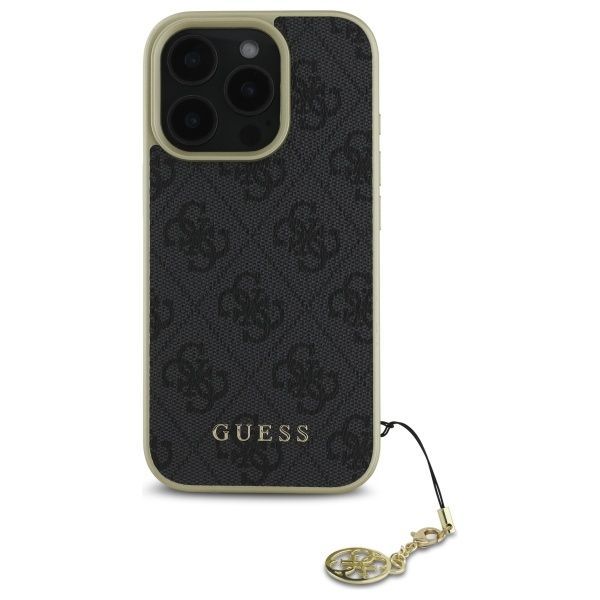 Other Phone Accessory Guess Guess 4G Charms Collection case for iPhone 16 Pro - black