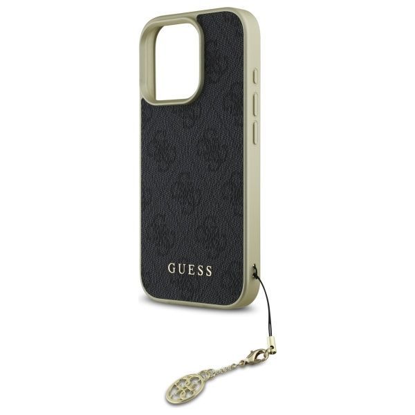 Other Phone Accessory Guess Guess 4G Charms Collection case for iPhone 16 Pro Max - black