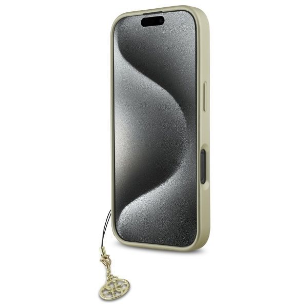 Other Phone Accessory Guess Guess 4G Charms Collection case for iPhone 16 Pro Max - black