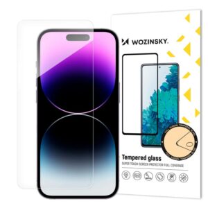 Apsauginiai stiklai Wozinsky  Wozinsky Full Cover Flexible Glass Hybrid Screen Protector for iPhone 16 Pro Max 