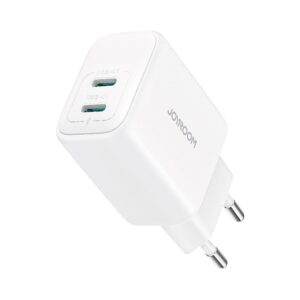Adapteris Joyroom  Joyroom JR-TCF12 mains charger 2x USB-C 20W PD / QC 3.0 - white 