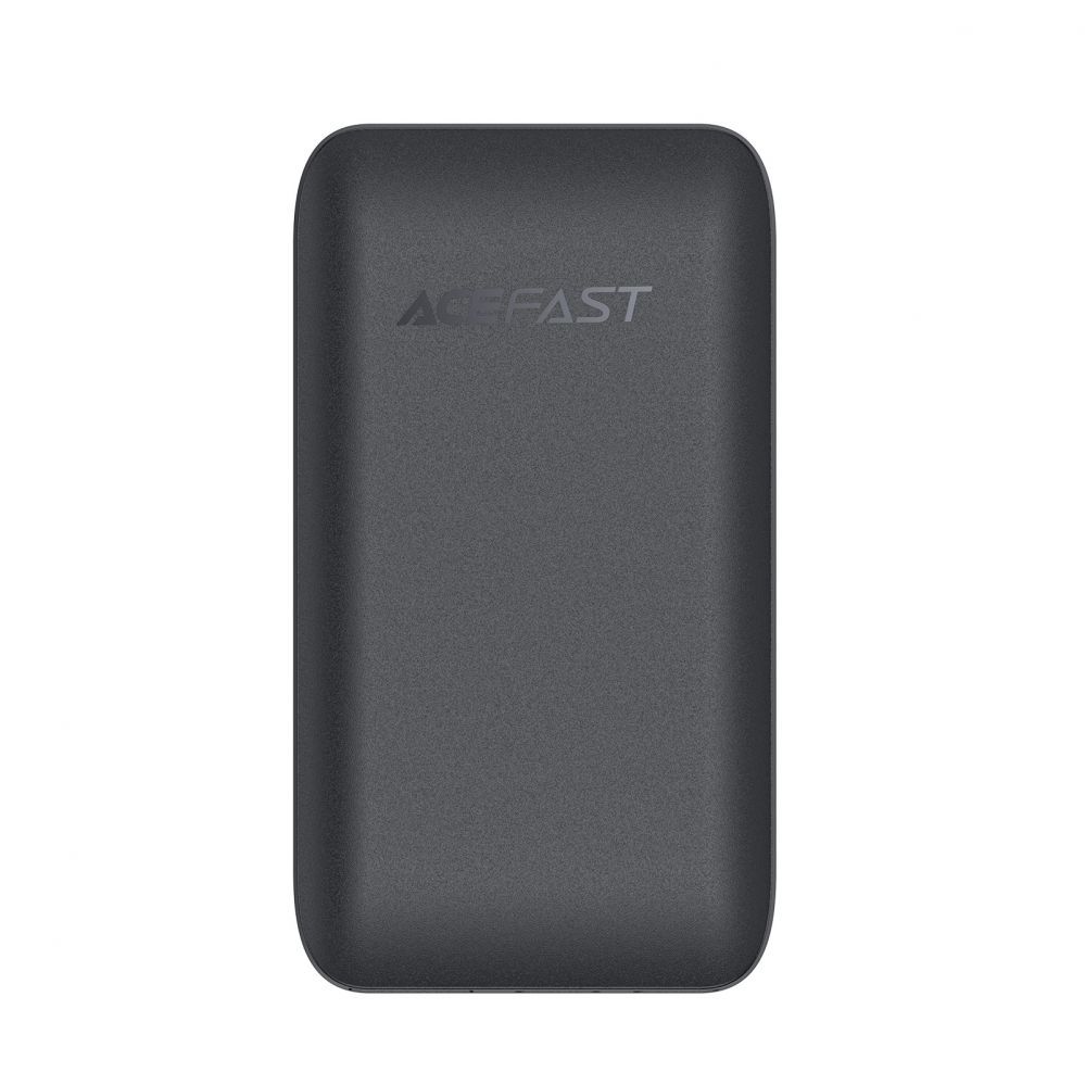 Adaptrid Acefast Acefast A100 65W GaN 2 USB-C+ USB-A Charger Ultra Slim - Black