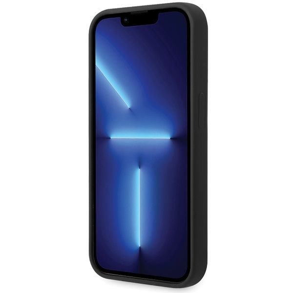Aizmugurējais vāciņš BMW BMW Silicone Pattern iPhone 15 Pro Max Case - Black