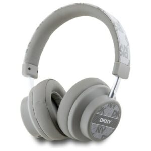 Kitas telefono priedas DKNY  DKNY Bluetooth On-Ear Headphones DKBHM2PCSHLE Beige/Beige Checkered Pattern 