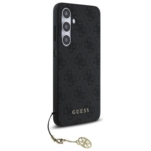 Other Phone Accessory Guess Guess GUHCS24FEGF4GGR S24 FE S721 gray/gray hardcase 4G Charms Collection