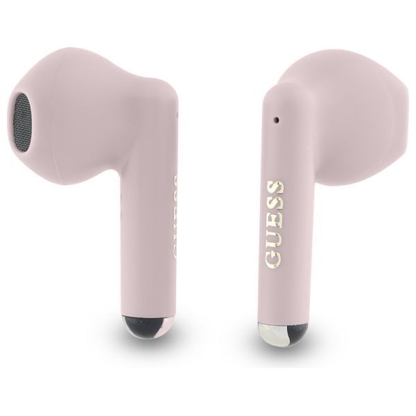 Muu telefoni lisavarustus Guess Guess Bluetooth headphones GUTWSJ14ESGP TWS + docking station pink/pink Printed Classic Logo