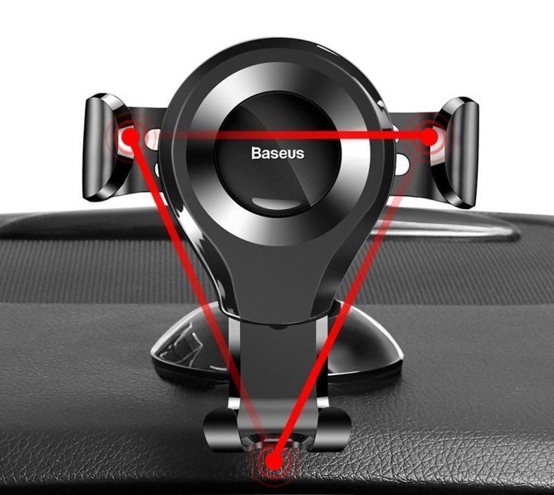 Auto holder Baseus Baseus Osculum SUYL-XP01 gravity car holder for windshield or dashboard - black