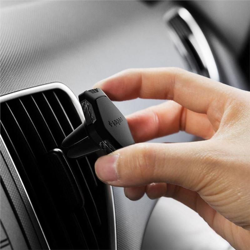 Tagakaaned Spigen Spigen QS11 Magnetic Car Air Vent Phone Holder - Black