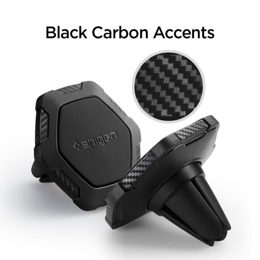 Tagakaaned Spigen Spigen QS11 Magnetic Car Air Vent Phone Holder - Black
