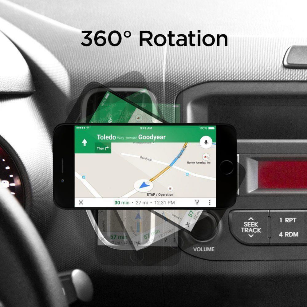 Tagakaaned Spigen Spigen QS11 Magnetic Car Air Vent Phone Holder - Black