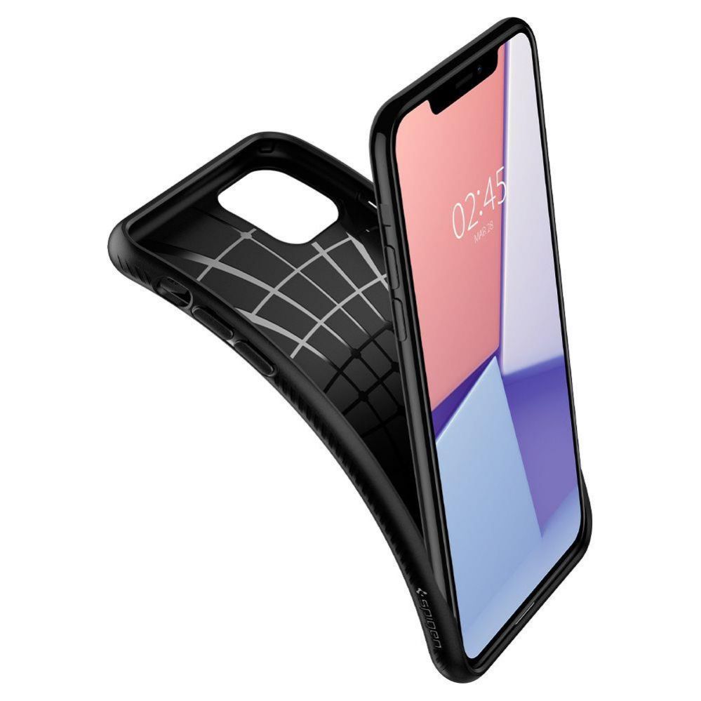Чехол на заднюю панель Spigen Spigen Liquid Air iPhone 11 Case - Matte Black
