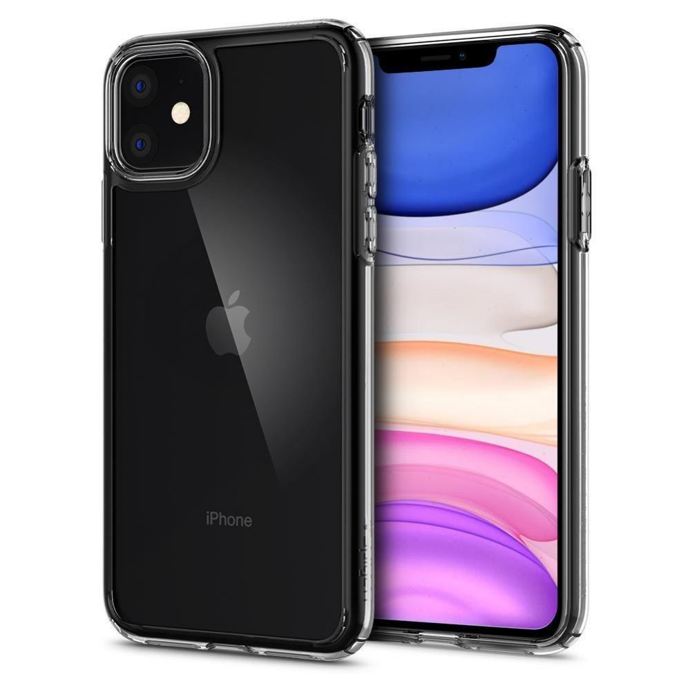 Back panel cover Spigen Spigen Ultra Hybrid iPhone 11 Case - Clear