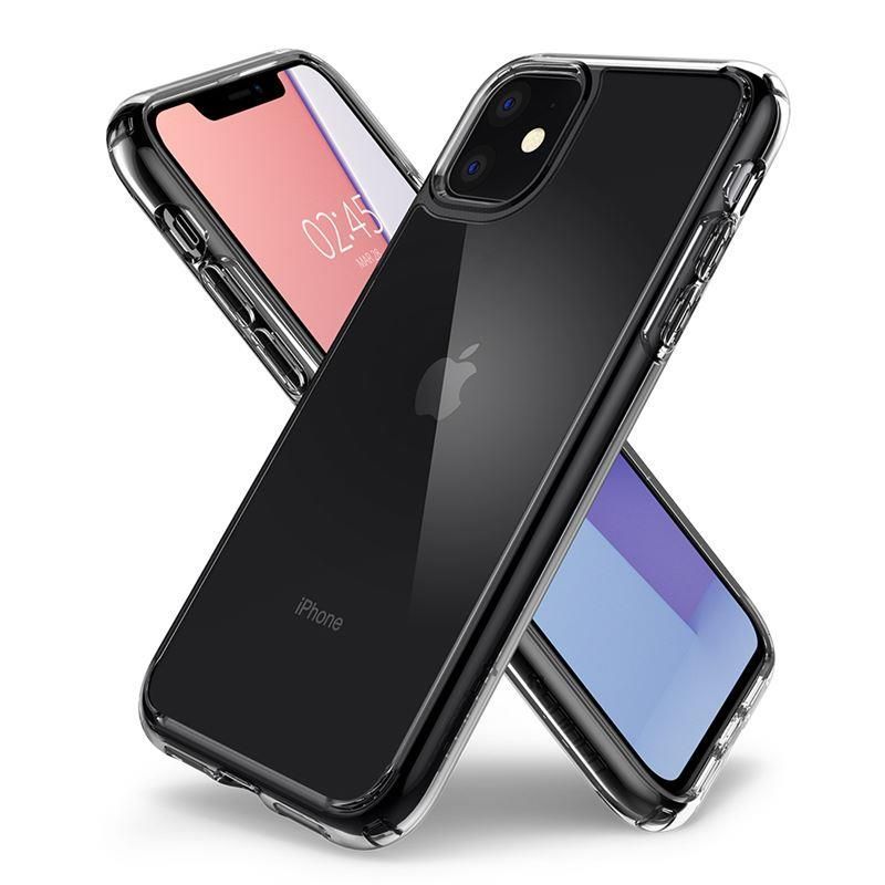 Back panel cover Spigen Spigen Ultra Hybrid iPhone 11 Case - Clear