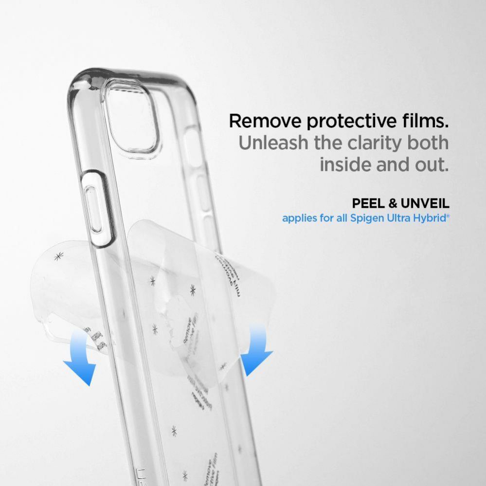 Back panel cover Spigen Spigen Ultra Hybrid iPhone 11 Case - Clear