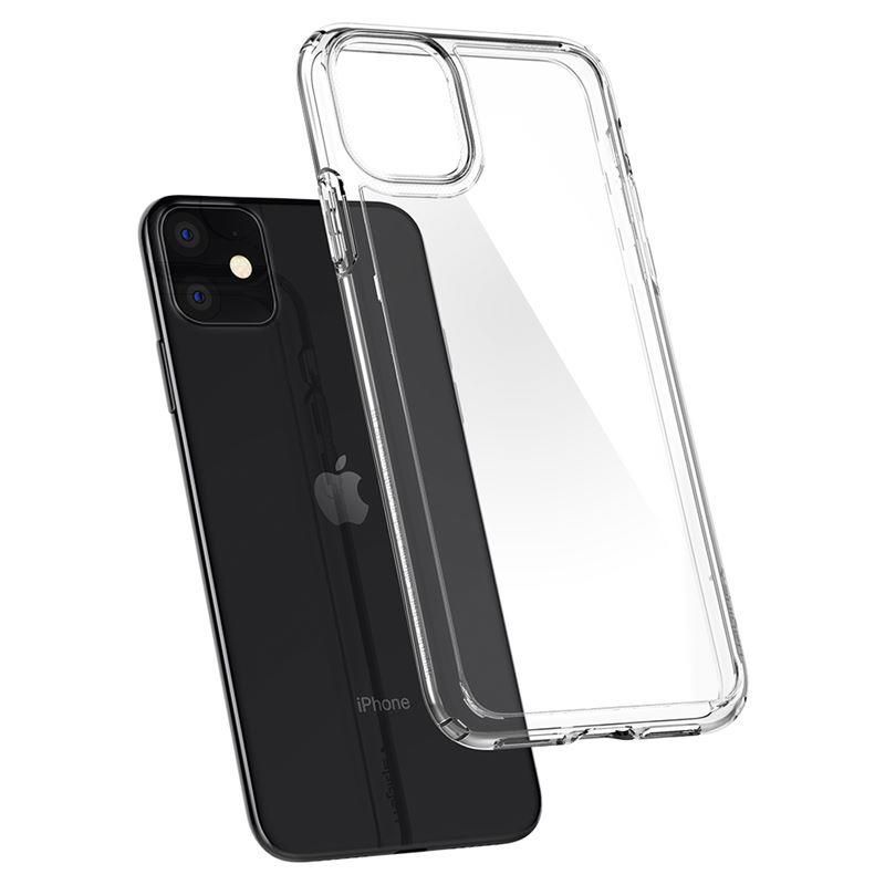 Back panel cover Spigen Spigen Ultra Hybrid iPhone 11 Case - Clear