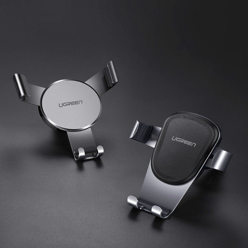 Auto holder Ugreen car gravity holder for air supply ventilation grille (50564) Gray