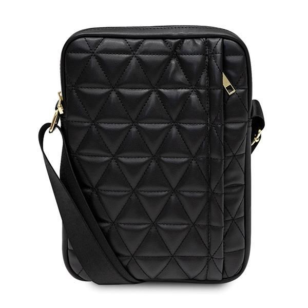 Universaal spordiümbris Guess Guess Torba GUTB10QLBK 10" czarna/black Quilted Tablet Bag