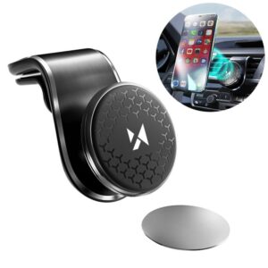 Auto holder Wozinsky  Wozinsky Magnetic Car Grille Mount 360 Black (WMH-03) 