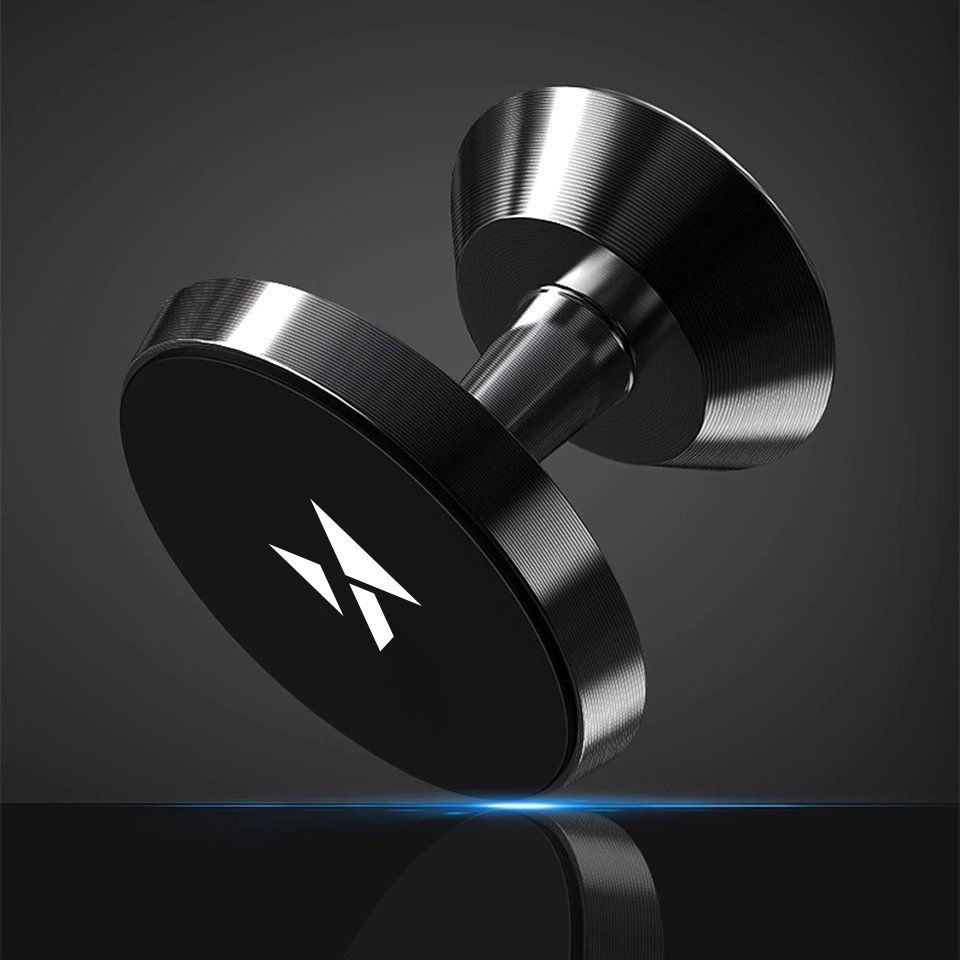 Auto holder Wozinsky Wozinsky Magnetic Car Mount for Dashboard 360 Self-Adhesive Black (WMH-05)