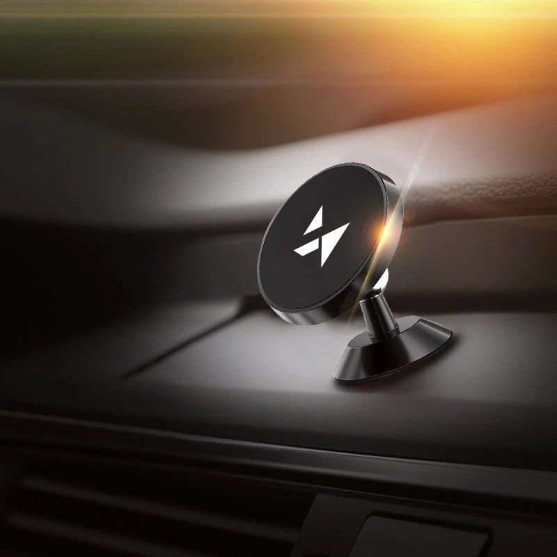 Auto holder Wozinsky Wozinsky Magnetic Car Mount for Dashboard 360 Self-Adhesive Black (WMH-05)