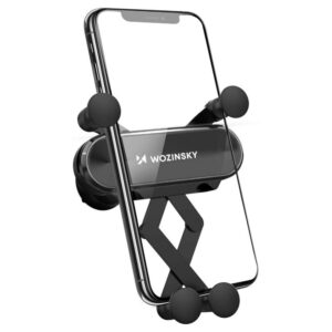 Auto holder Wozinsky  Wozinsky gravity car phone holder for air vent black (WCH-05) 