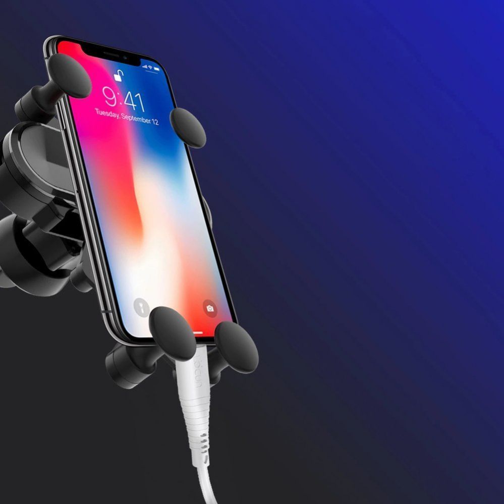 Auto holder Wozinsky Wozinsky gravity car phone holder for air vent black (WCH-05)